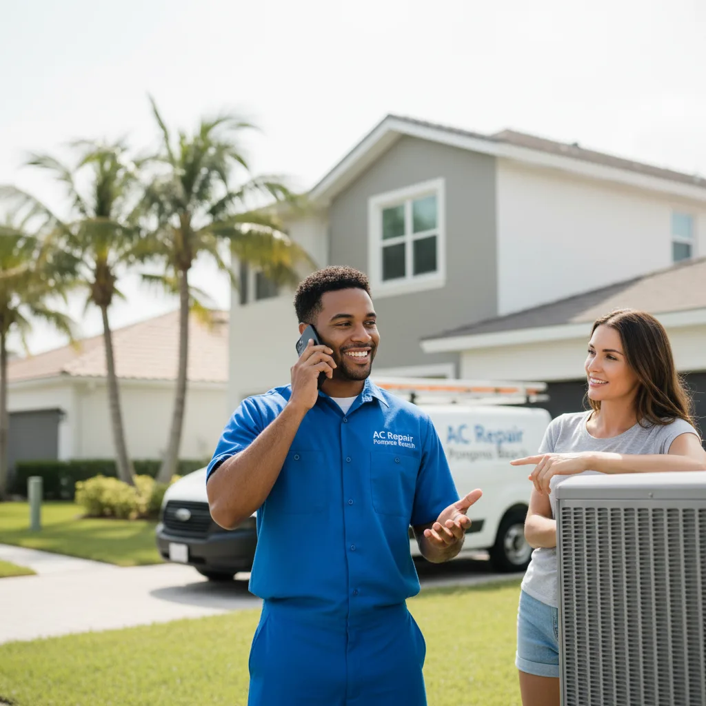 AC Repair Pompano Beach customer support in Fox Crossing